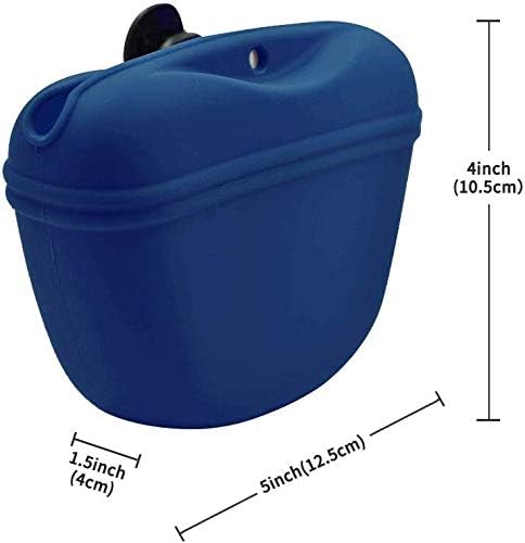 RoyalCare Silicone Dog Treat Pouch-Small Training Bag-Portable Dog Treat Bag - Image 2
