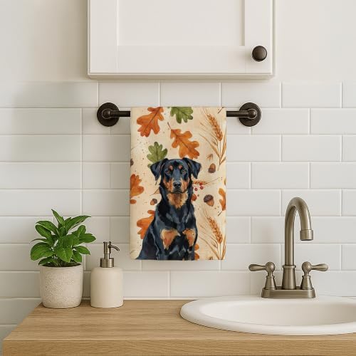 Caroline's Treasures Beauceron Dogs Kitchen Towel 15x25 in - Image 2