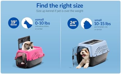 Petmate Dog Crate for Small Dogs and Cat Carrier, Pearl Tan - Image 4