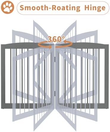 PUPETPO Freestanding Dog Gate - Image 5