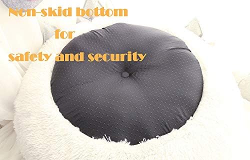 Cat Bed for Indoor Cats, Mini Plush Self Warming Kitten Bed, 20 Inch - Image 4