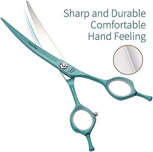 Curved Dog Grooming Scissors - Image 4