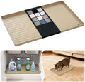 URMONA Waterproof Silicone Under Sink Mat, 16 x 10 in, Flexible Shelf Liner by URMONA