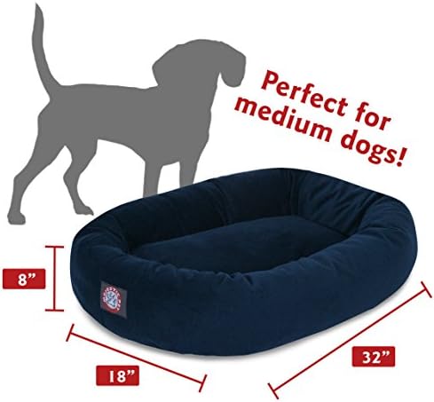 Majestic Pet Suede Calming Dog Bed, 32 Inch Medium - Image 3