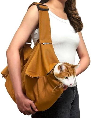 Cat Carrier Pouch for Small Cats Under 10 lbs, Soft Cat Carrier by Unknown