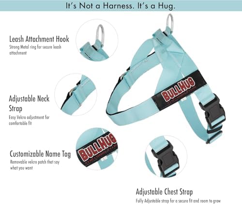 BULLHUG Adjustable Dog Harness– No Pull, No Choke – - Image 5