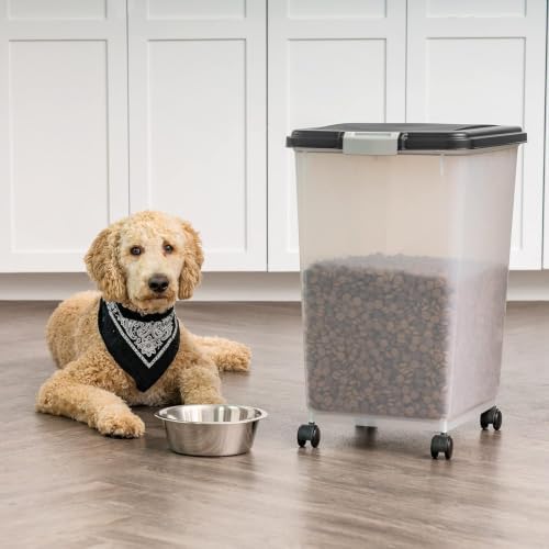 IRIS USA Dog Food Storage Container, Made in USA - Image 2