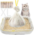 50 Count Litter Box Liners Jumbo 36" x 18" Tear Resistant Cat Litter Bags by Unknown