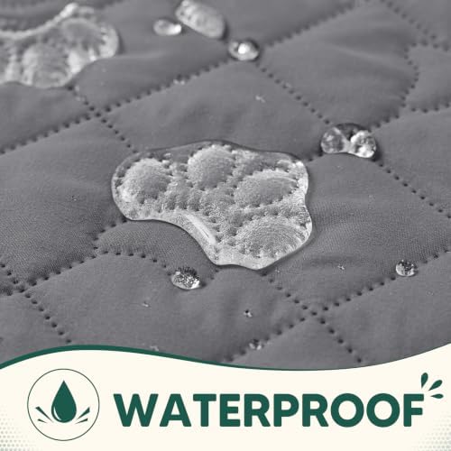 PAWFINITY Waterproof Bed Cover for Dogs, Pet Blanket for Mattress Washable - Image 2