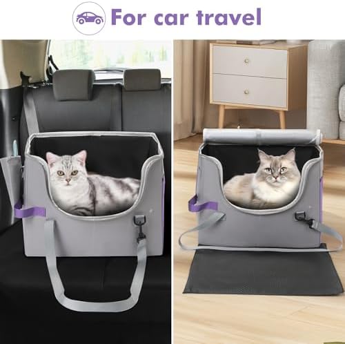 pidipiti Portable Leakproof Tall-Side cat Litter Box, - Image 6