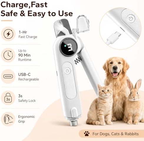 2-in-1 Pet Nail Clippers and Grinder - Image 7