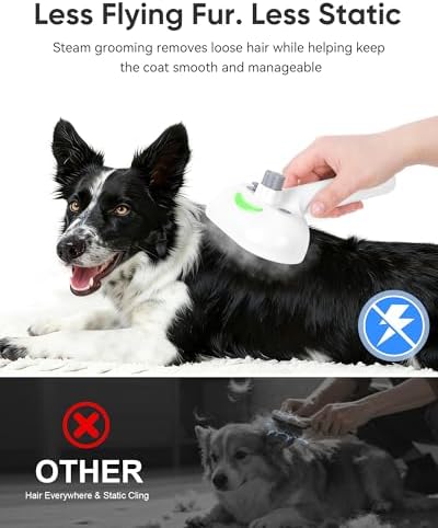 Pet Steam Brush Dog Cat 2026 New Grooming Comb - Image 2