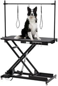 Electric Dog Grooming Table, Height Adjustable Pet Grooming Table by Unknown