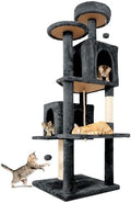 58.5inch Large Cat Tree Tower Condo by TSCOMON