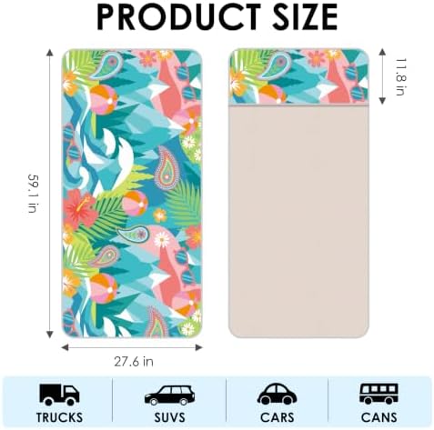 Waterproof Car Seat Cover Towel, Mountain Flowers - Image 7