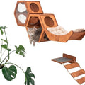 Wall Cat Shelves Wood Shelves Furniture by EnjoyTheWood