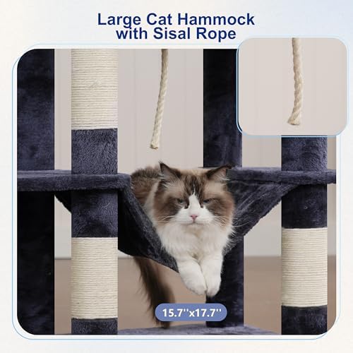 Gitelsnour 80.7'' Tall Cat Tree Tower - Image 3