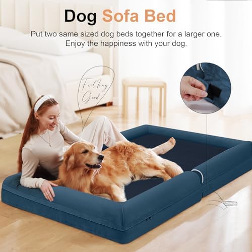 NANUYA Orthopedic Dog Bed for XX-Large Dogs, 44 x 34 Inch - Image 3