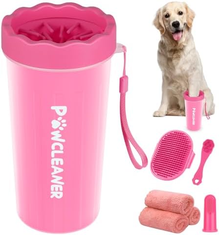 Professional 7 in 1 Dog Paw Cleaner by Comotech