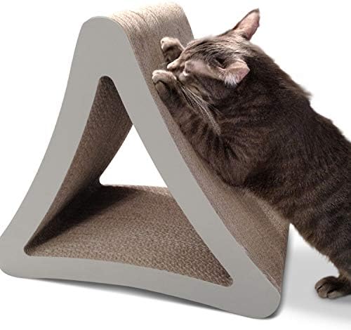 PetFusion 3-Sided Vertical Cat Scratching Post, 18in x 10.5in x 15.9in by PetFusion