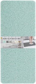 0.6" Extra Thick Non Slip Shower Mat, PVC Loofah Shower Mat by Rzoysia