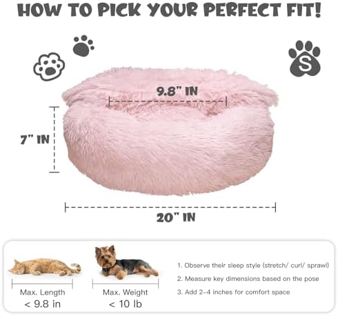 Himax 20in Covered Small Dog Bed - Image 2