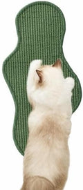 Cat Scratcher Mat with Sticky Tapes, Sisal Cat Scratching Carpet Wall Cat by Unknown