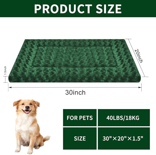 Dog Bed Mat - Comfortable Kennel Pad, Soft Support - Image 3