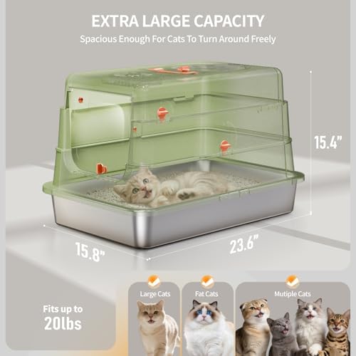 Stainless Steel Cat Litter Box - Image 2