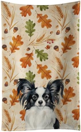 Caroline's Treasures Papillon Dogs Kitchen Towel 15x25 in by CarolinesTreasures
