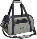 JESPET Soft-Sided Airline-Approved Dog & Cat Carrier Travel Bag by JESPET