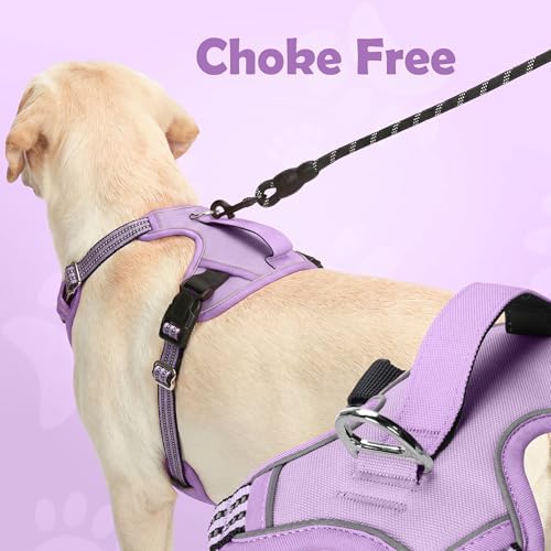 Funfox Dog Harness No Pull, Adjustable Pet Vest Harness, Super Soft Material - Image 4