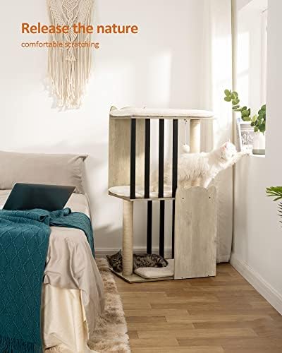 FourFurPets 43.8" Modern Cat Tree - Image 3