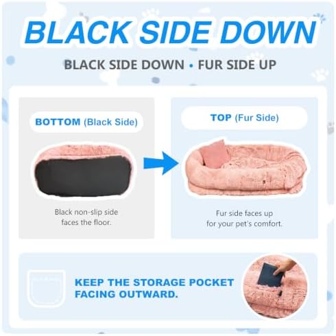 WROS Human Dog Bed for Adult - Image 3