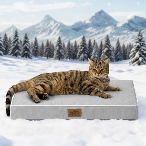 COZY KISS Cooling Orthopedic Dog Bed, Waterproof Lining by COZYKISS
