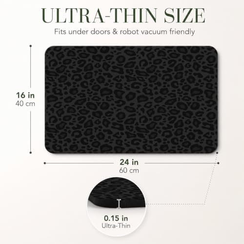 Natural Diatomaceous Earth Bath Mat, Ultra Thin Quick Dry Floor Rug - Image 3