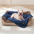 Luciphia Waterproof Pet Blanket, Washable Reversible Sherpa Fleece Throw by luciphia