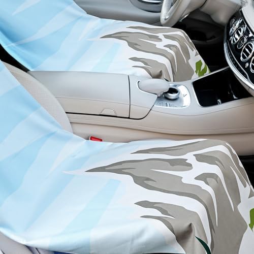 Hahafelt 2 Pack Car Seat Towel Cover - Image 3