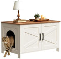 Homhedy 31.5" L Cat Litter Box Enclosure by Homhedy