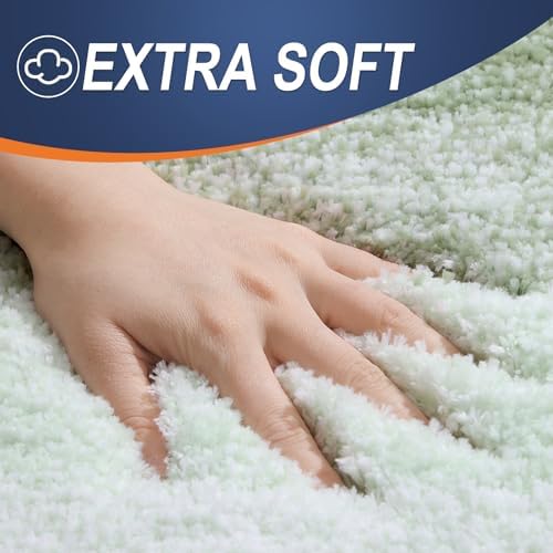OLANLY Bathroom Runner Rug 59x20, Extra Soft Absorbent Microfiber Bath Rugs - Image 2