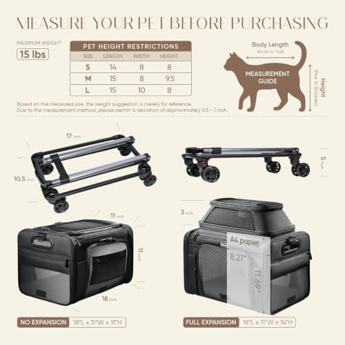 Top-Expandable Cat Carrier - Image 3