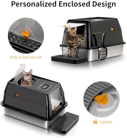Stainless Steel Cat Litter Box - Image 5