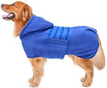Geyecete Dog Drying Coats with Hood-Dog Towels Absorbent Robe Dry Fast Dog by Geyecete