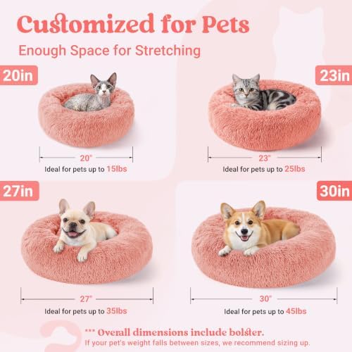 rabbitgoo Calming Cat Beds for Indoor Cats, 20 inches - Image 6