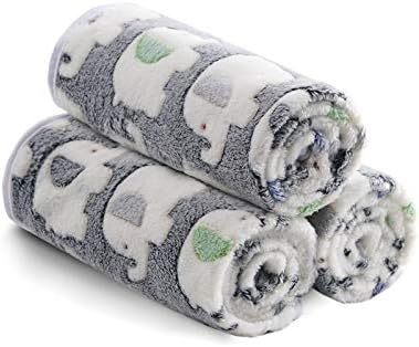 Luciphia 3 Pack Cute Dog Blankets Soft Fleece - Image 6