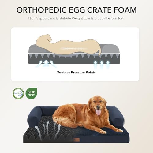 Orthopedic Washable Dog Bed for Large Dogs - Image 2
