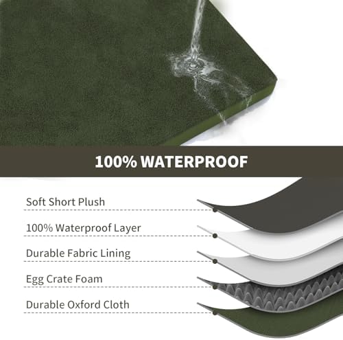 Large Waterproof Orthopedic Dog Bed - Image 5