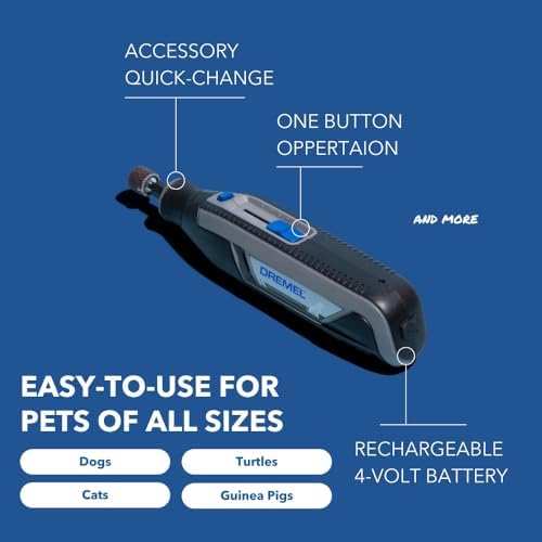 Dremel PawControl 7760-PET Dog Nail Grinder and Trimmer, Pet Grooming Kit - Image 3