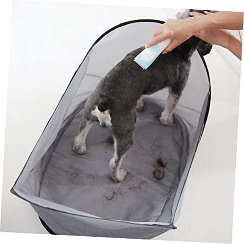 MERRYHAPY Polyester Pet Shearing Bib Dog Hair Cutting Catcher Dog Grooming Bib - Image 4