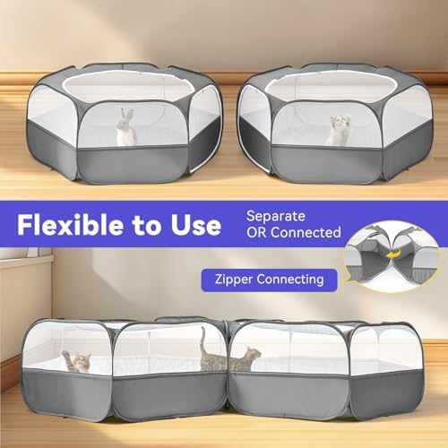 Pawaboo Small Animals Playpen, Large Chick Brooder - Image 2